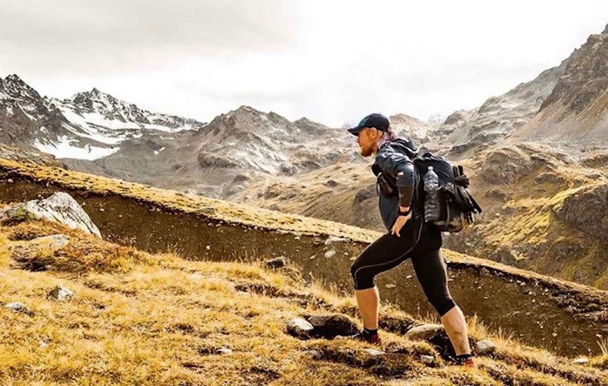 Guillaume a couru une moyenne quotidienne de 60km, dont 3400m de D+ pendant 44 jours