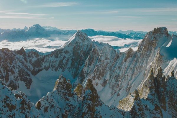 Le bassin d'argentière, massif du Mont Blanc