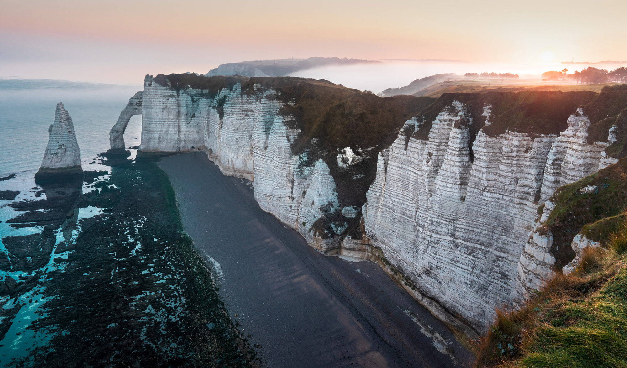 Les falaises d'Etretat