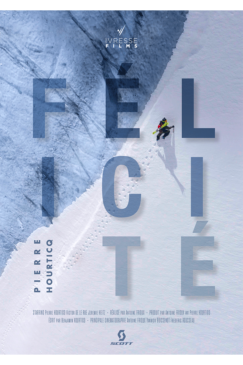 Affiche du film de ski de pente raide Félicité