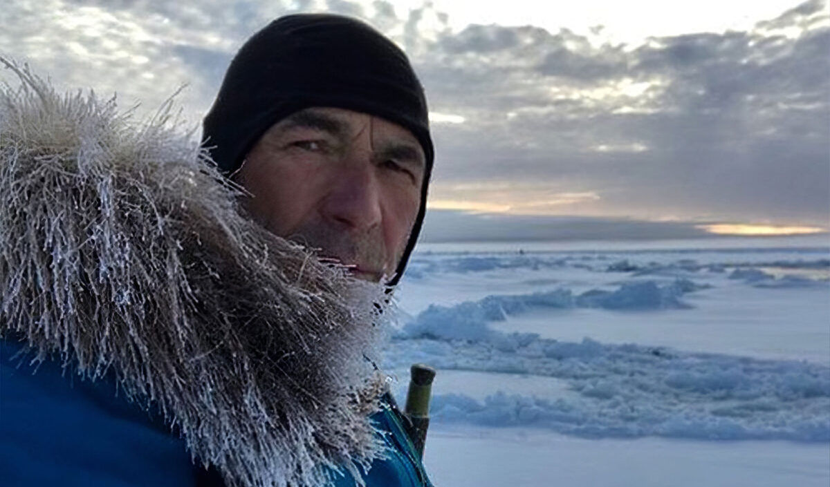 Mike Horn dans sa traversée de l'Antarctique