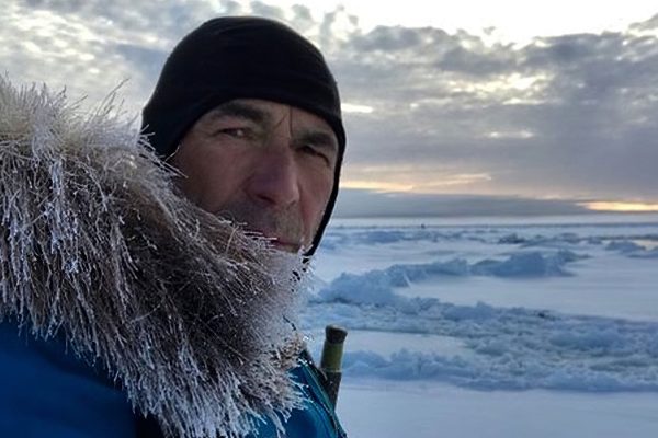Mike Horn dans sa traversée de l'Antarctique