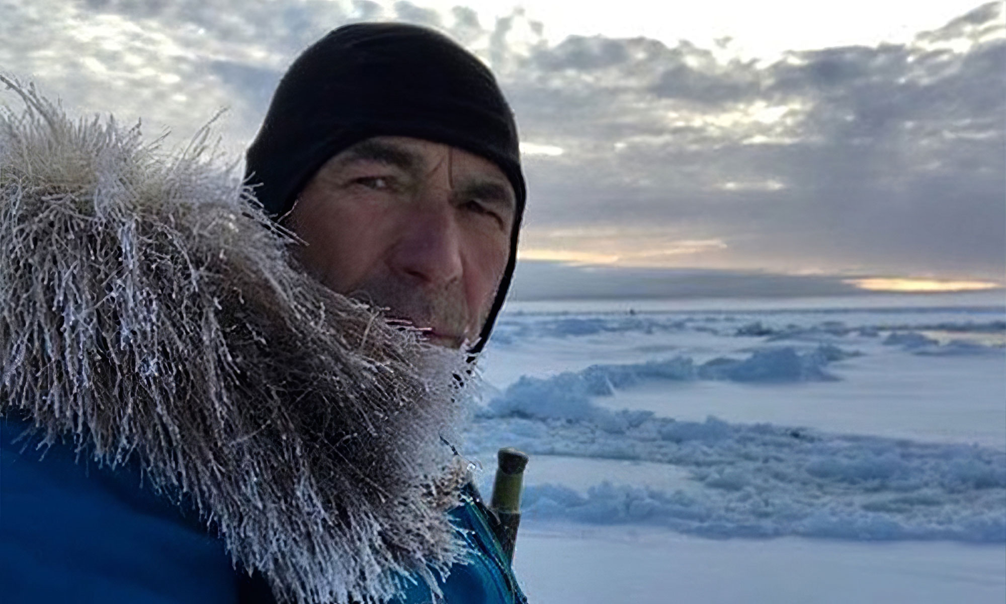 Mike Horn dans sa traversée de l'Antarctique
