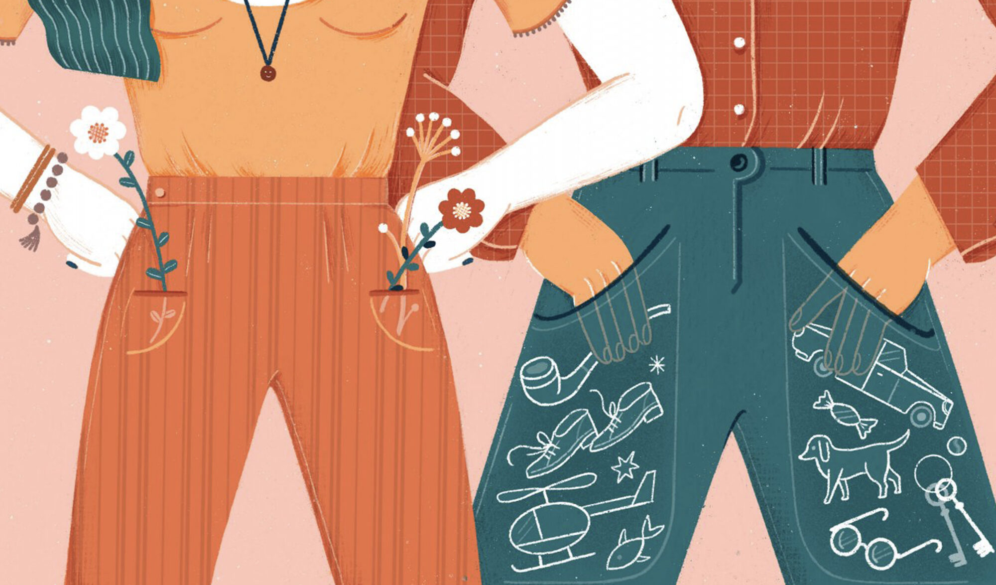 Manque d'espace dans les poches des femmes