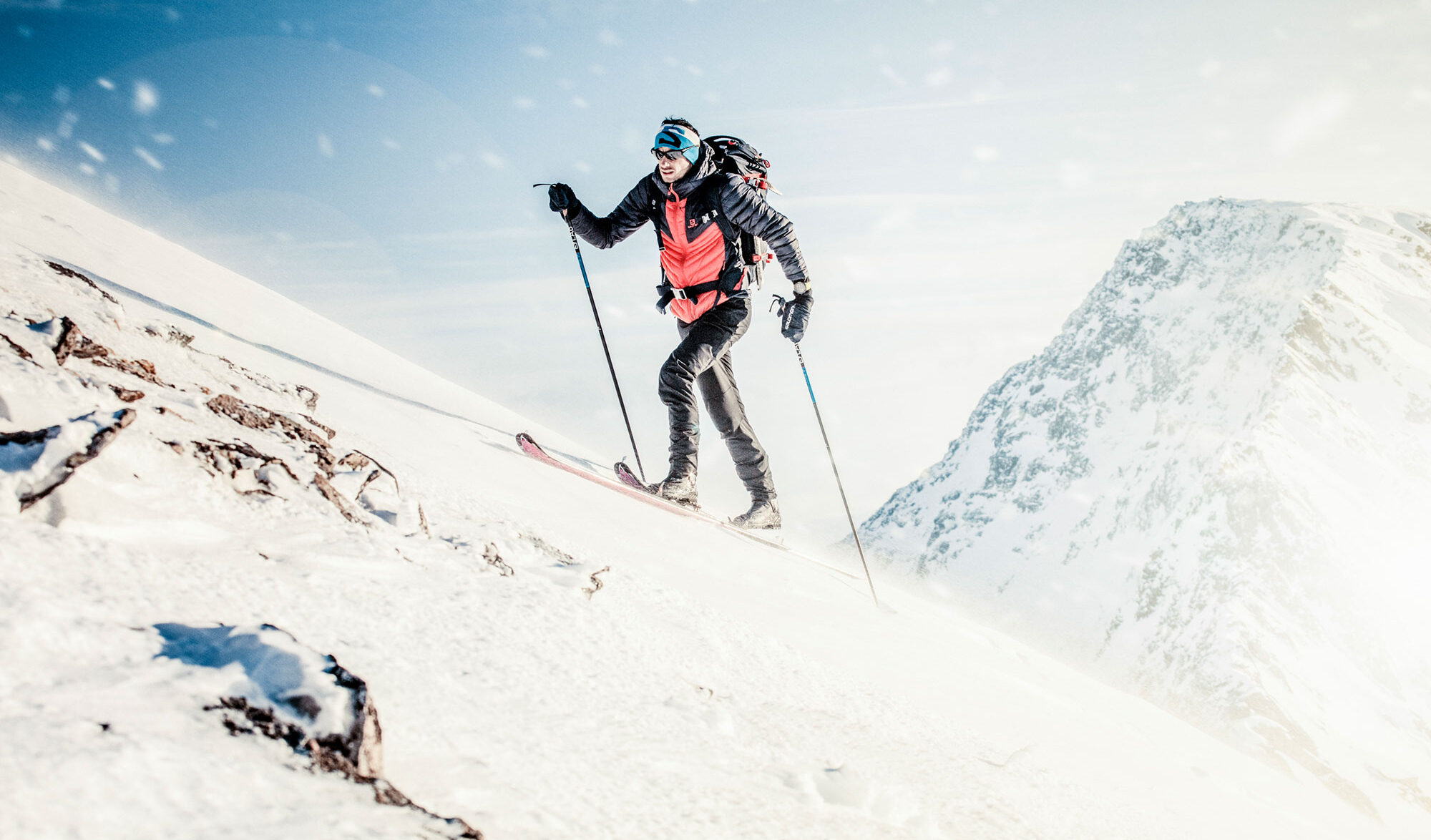 Kilian Jornet en ski de randonnée