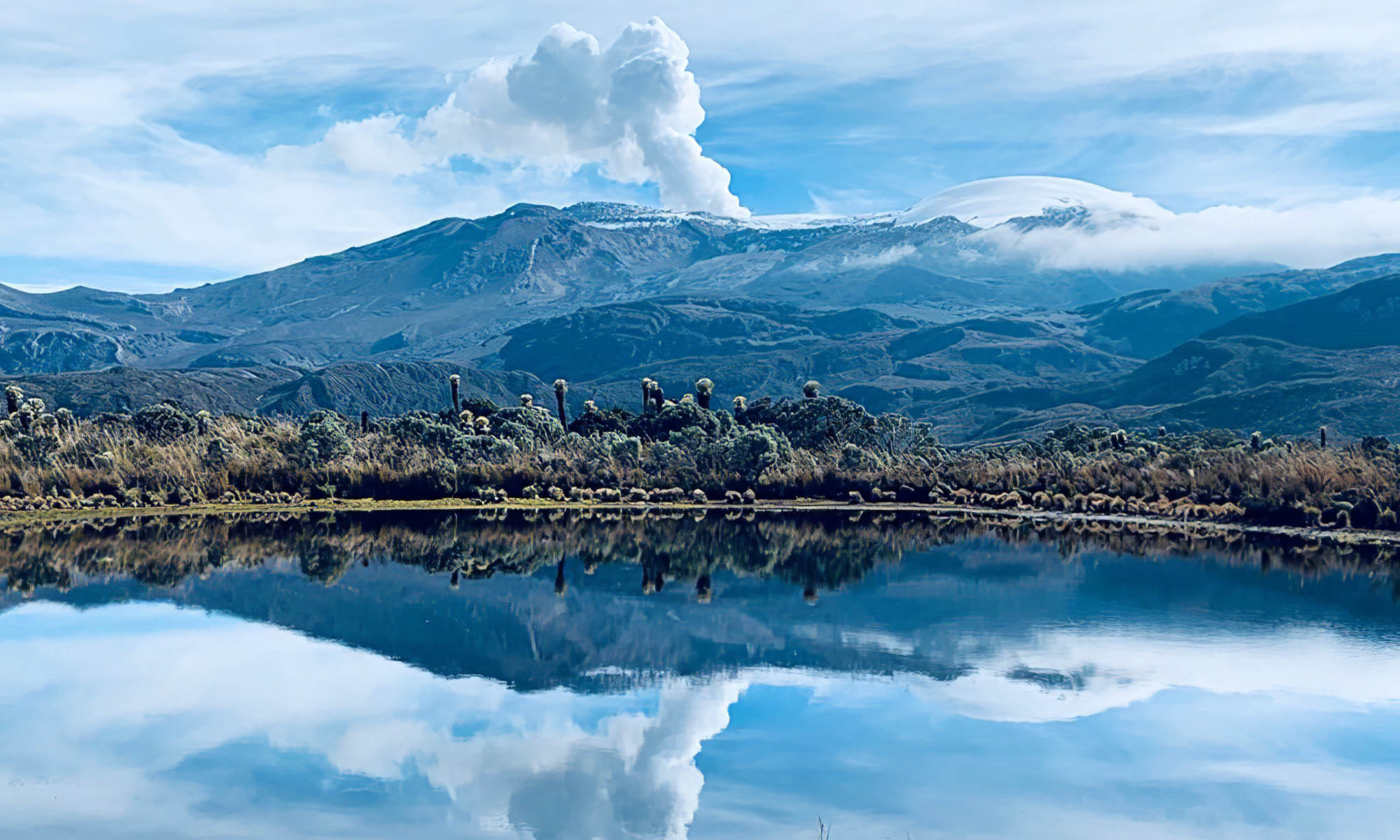 Volcan d'Amérique du Sud