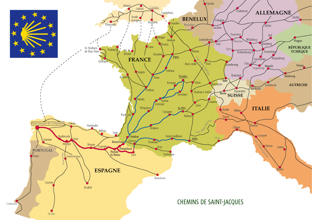 Chemin de Saint-Jacques de Compostelle