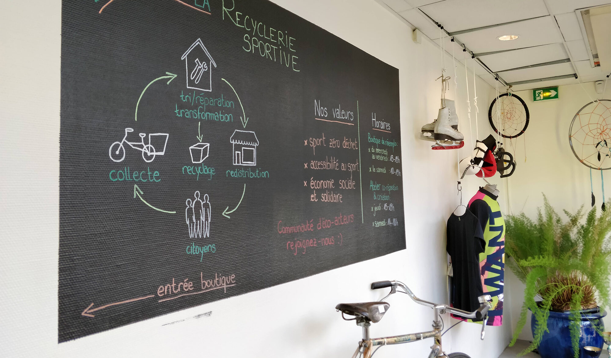 Recyclerie sportive