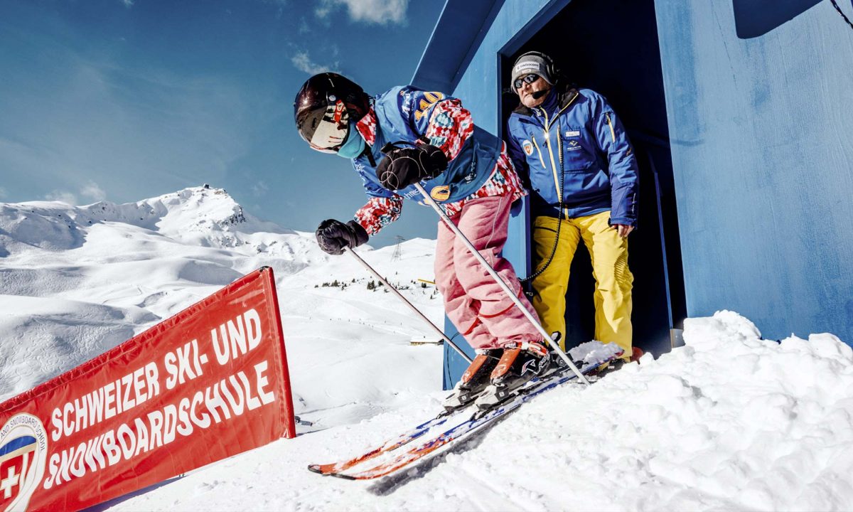 Cours de ski inclus pour enfants à Arosa