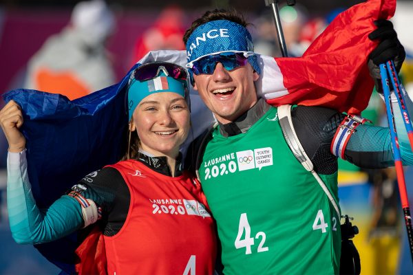 Mathieu Garcia et Jeanne Richard