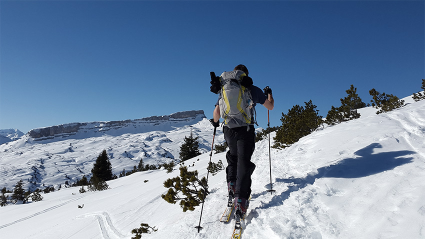 Backcountry skiing