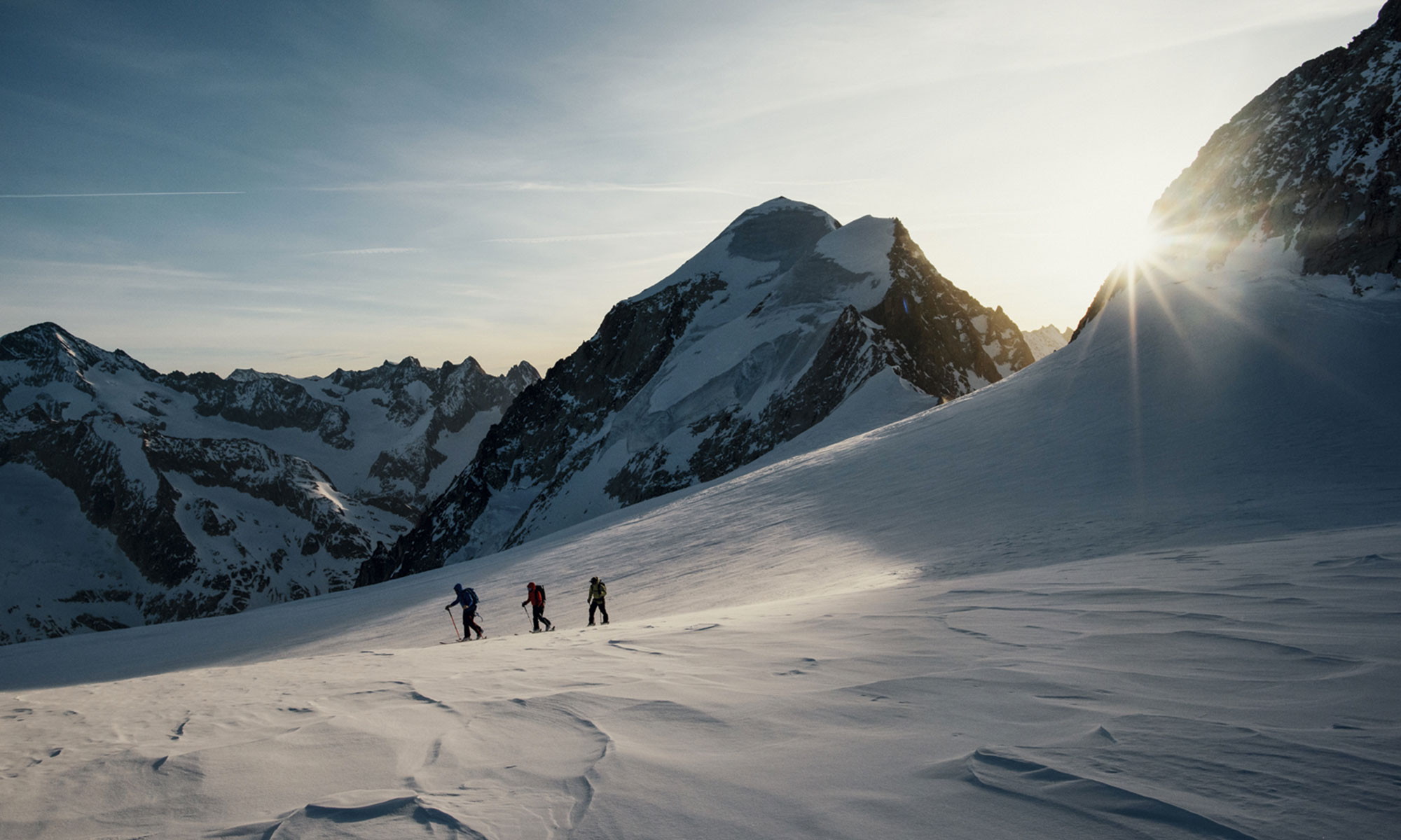 ski de randonné dans le Valais