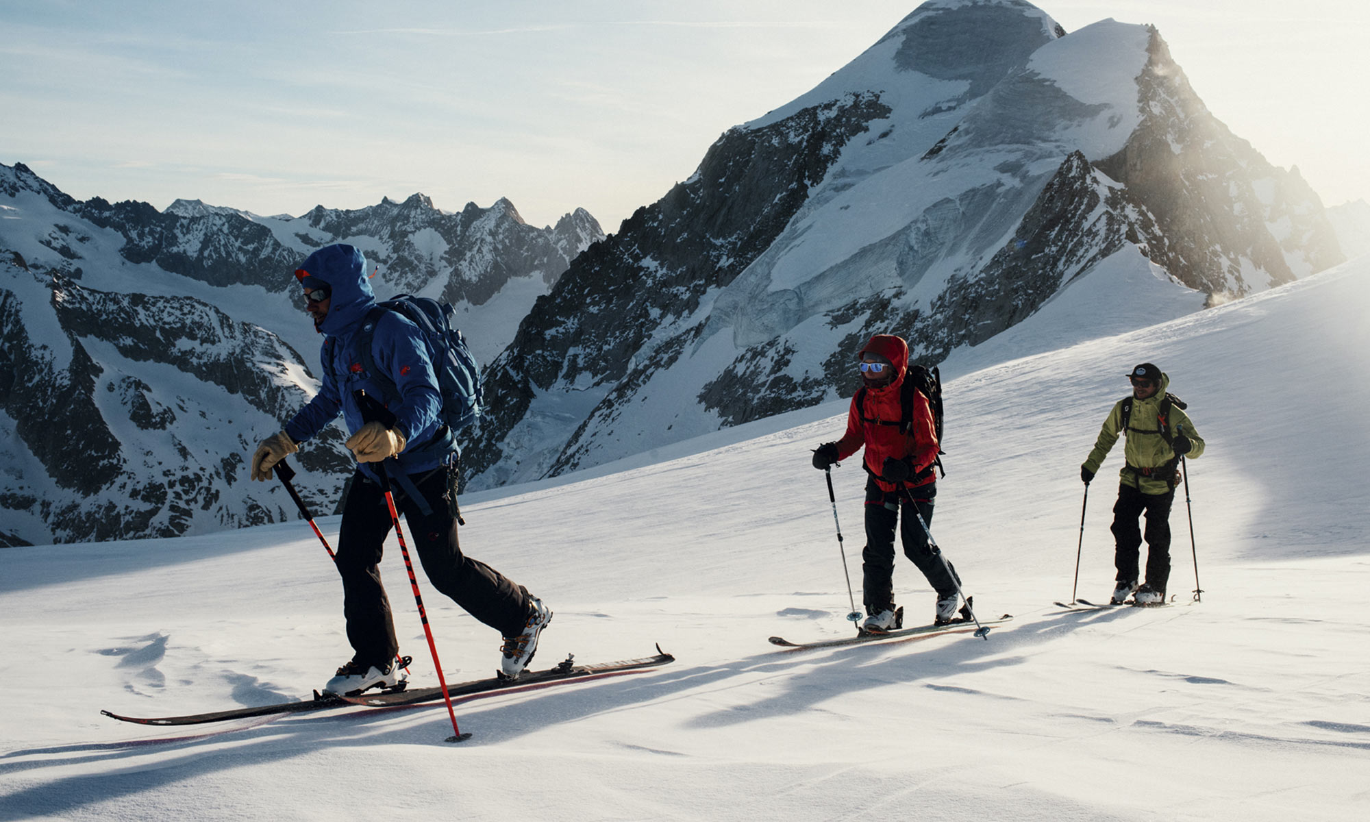 ski de randonné dans le Valais