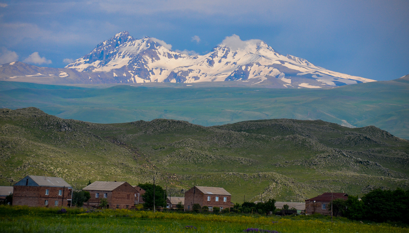 La chaîne de l'Aragats