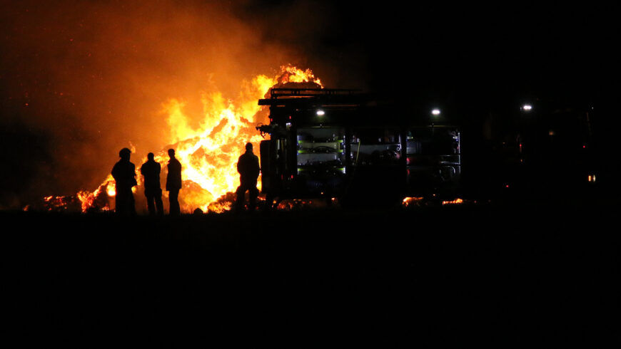 Pompiers la nuit