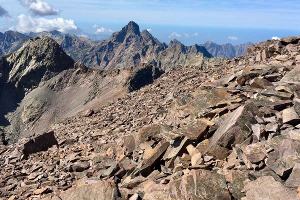 Vue générale du GR20