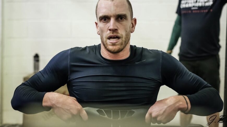 Remi Reverchon, champion de France d'aviron indoor
