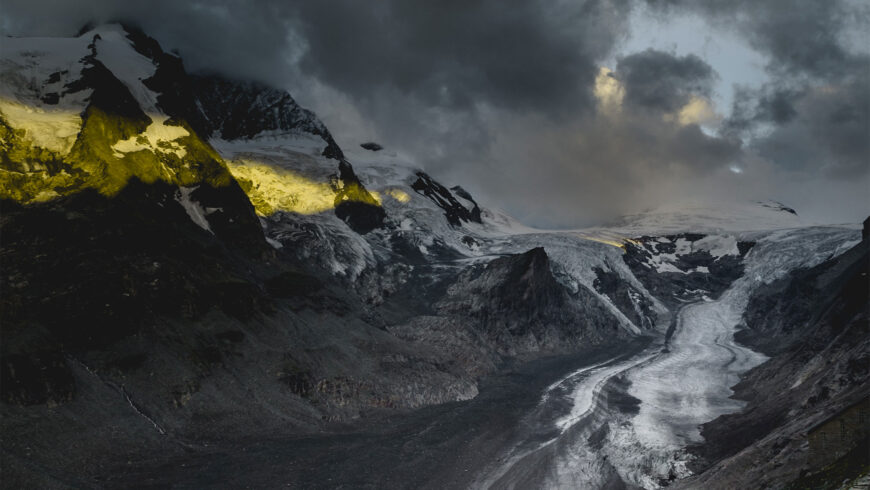 Glacier en fonte
