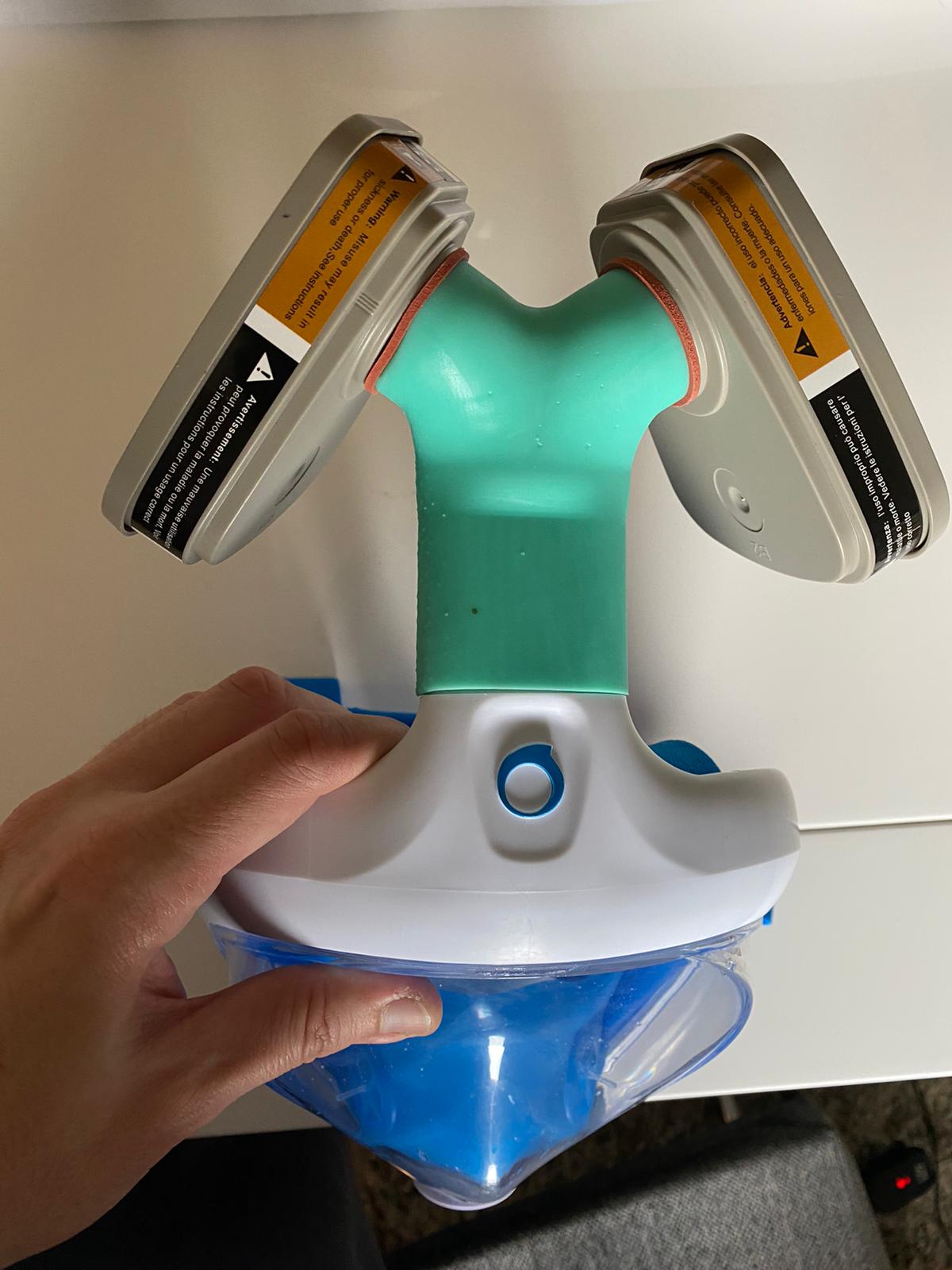 Coronavirus: la seconde vie du manque Easybreath de Décathlon