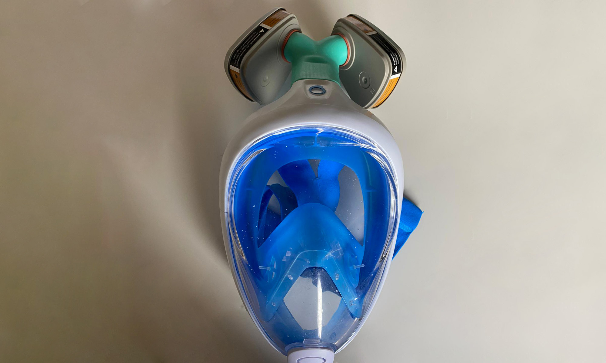 Coronavirus: la seconde vie du manque Easybreath de Décathlon