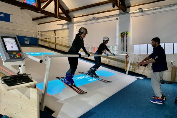 Echauffement du cours de ski-fit (Pierre Le Clainche)