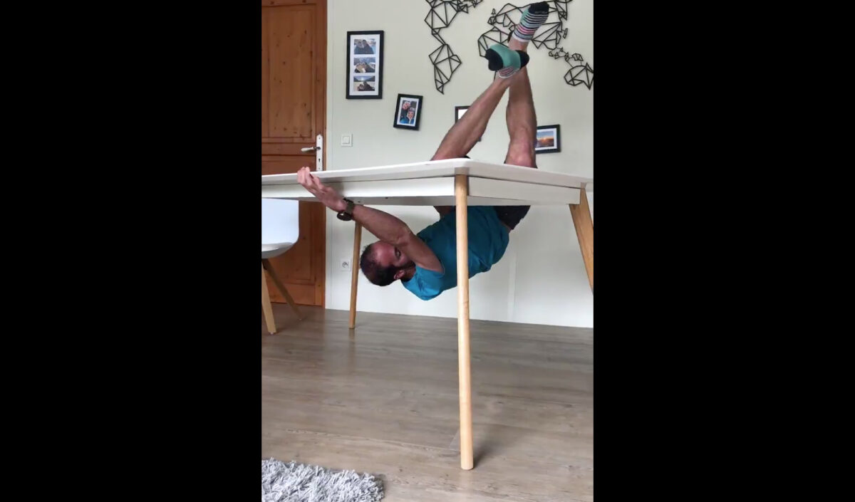 Michel Lanne, défi de la table