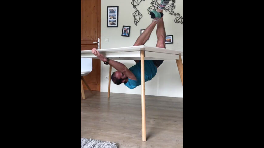 Michel Lanne, défi de la table