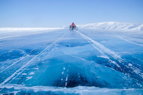 The frozen road