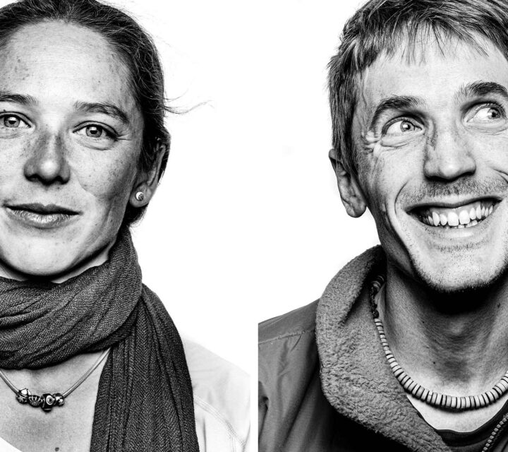 Caroline Ciavaldini et James Pearson