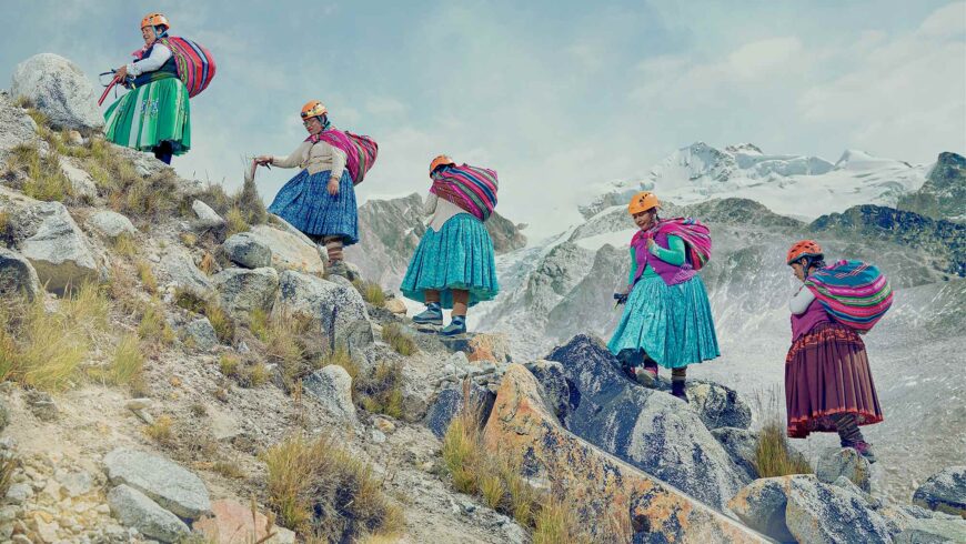 Las Cholitas escaladoras