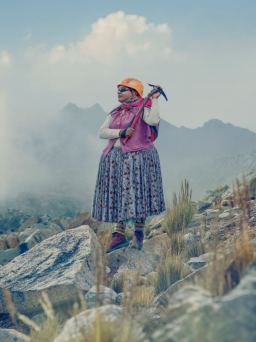 Las Cholitas escaladoras