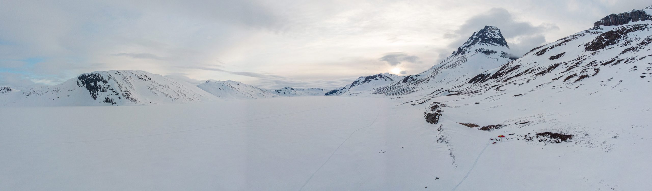 Lucas Lepage musher et guide en traineau à chiens en Norvège