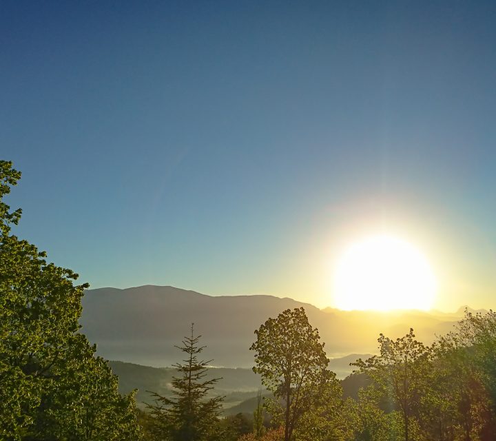coucher de soleil