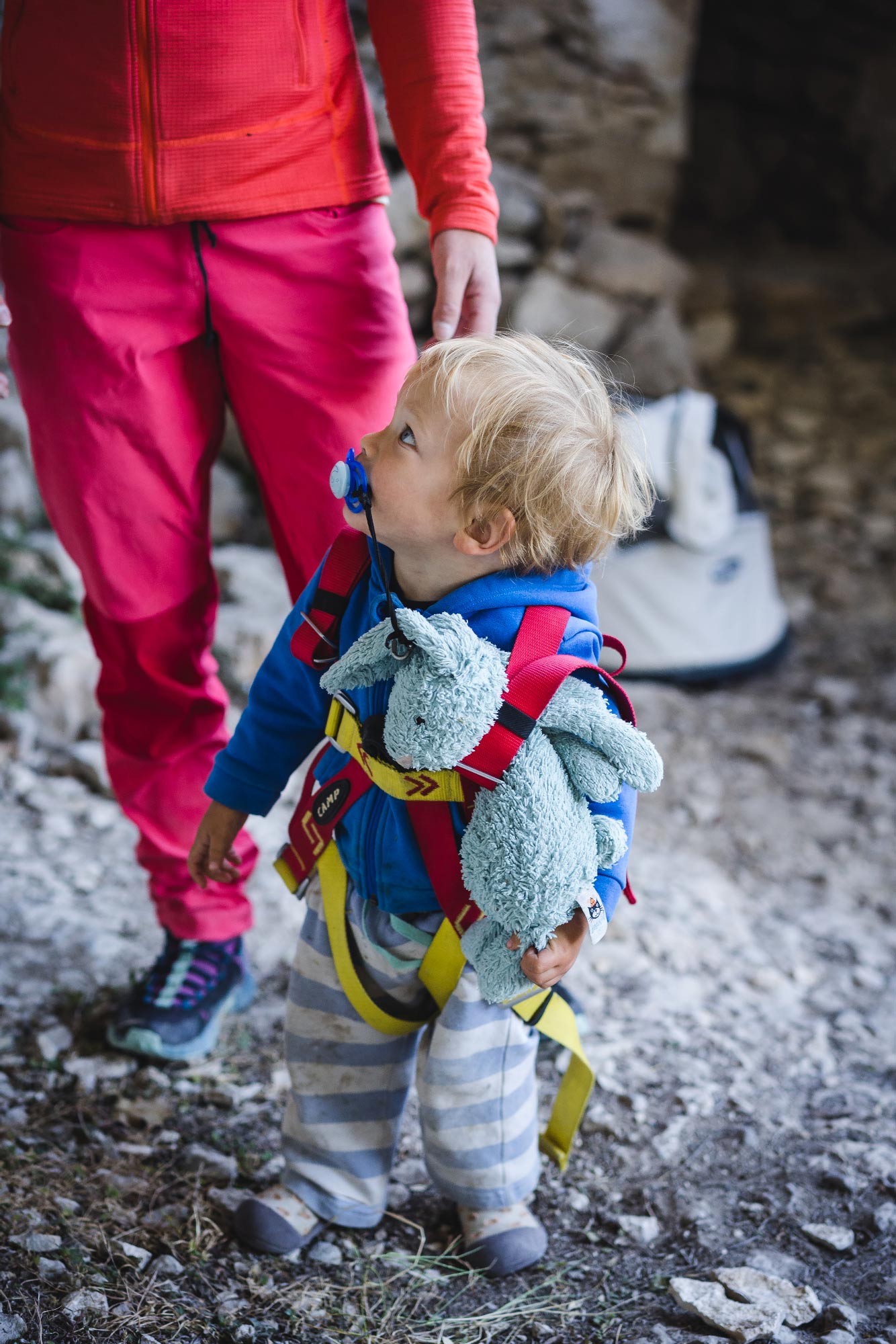 Microaventure VTT/ Escalade avec bébé
