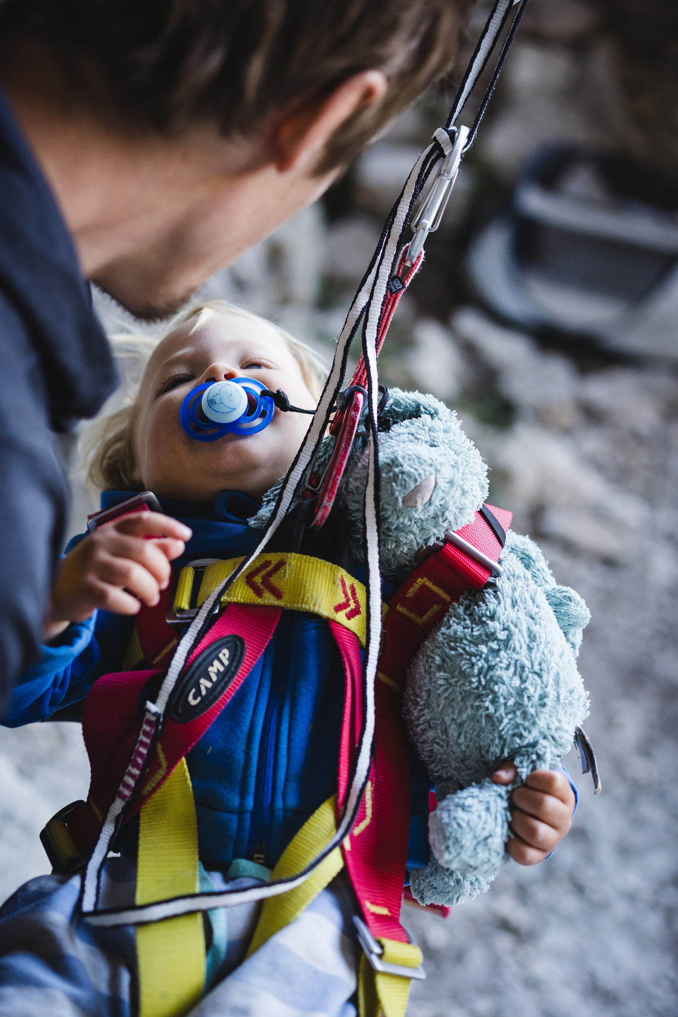 Microaventure VTT/ Escalade avec bébé