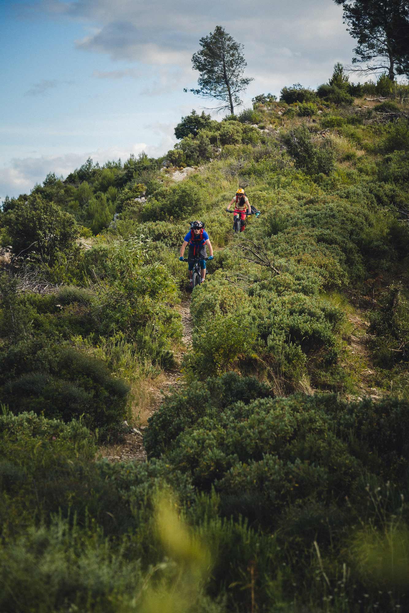 Microaventure VTT/ Escalade avec bébé