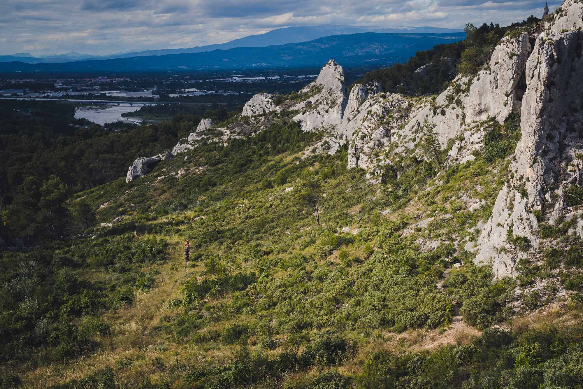 Microaventure VTT/ Escalade avec bébé