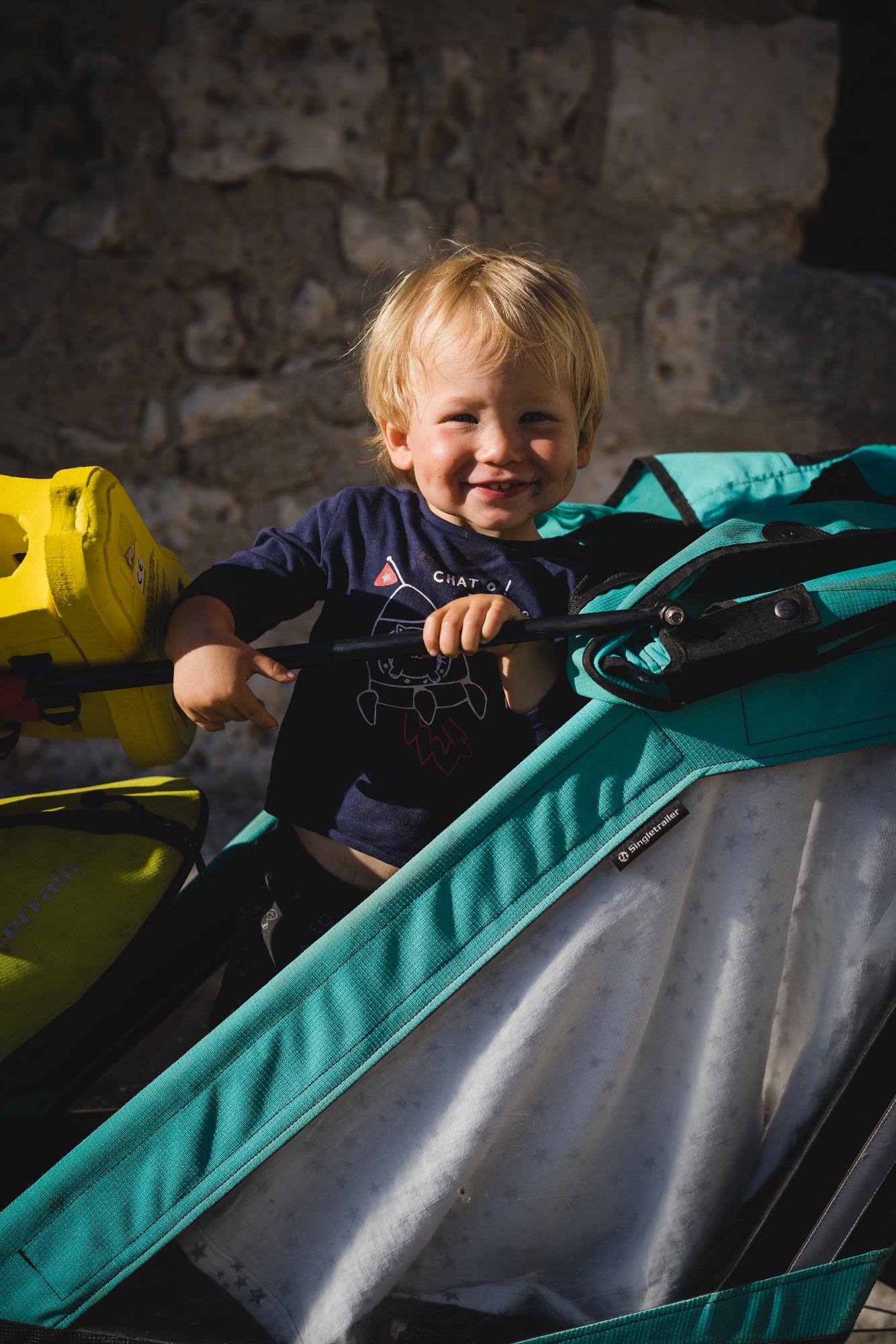 Microaventure VTT/ Escalade avec bébé