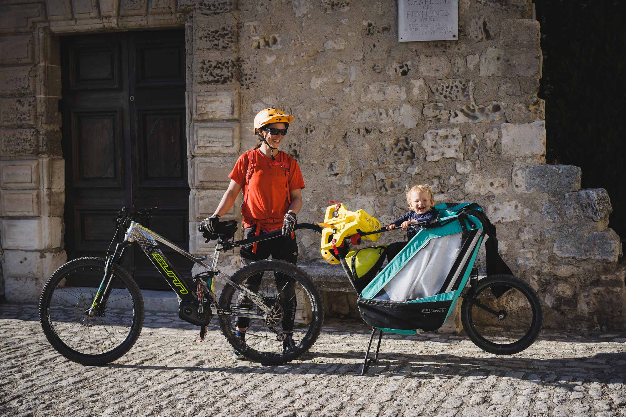 Microaventure VTT/ Escalade avec bébé