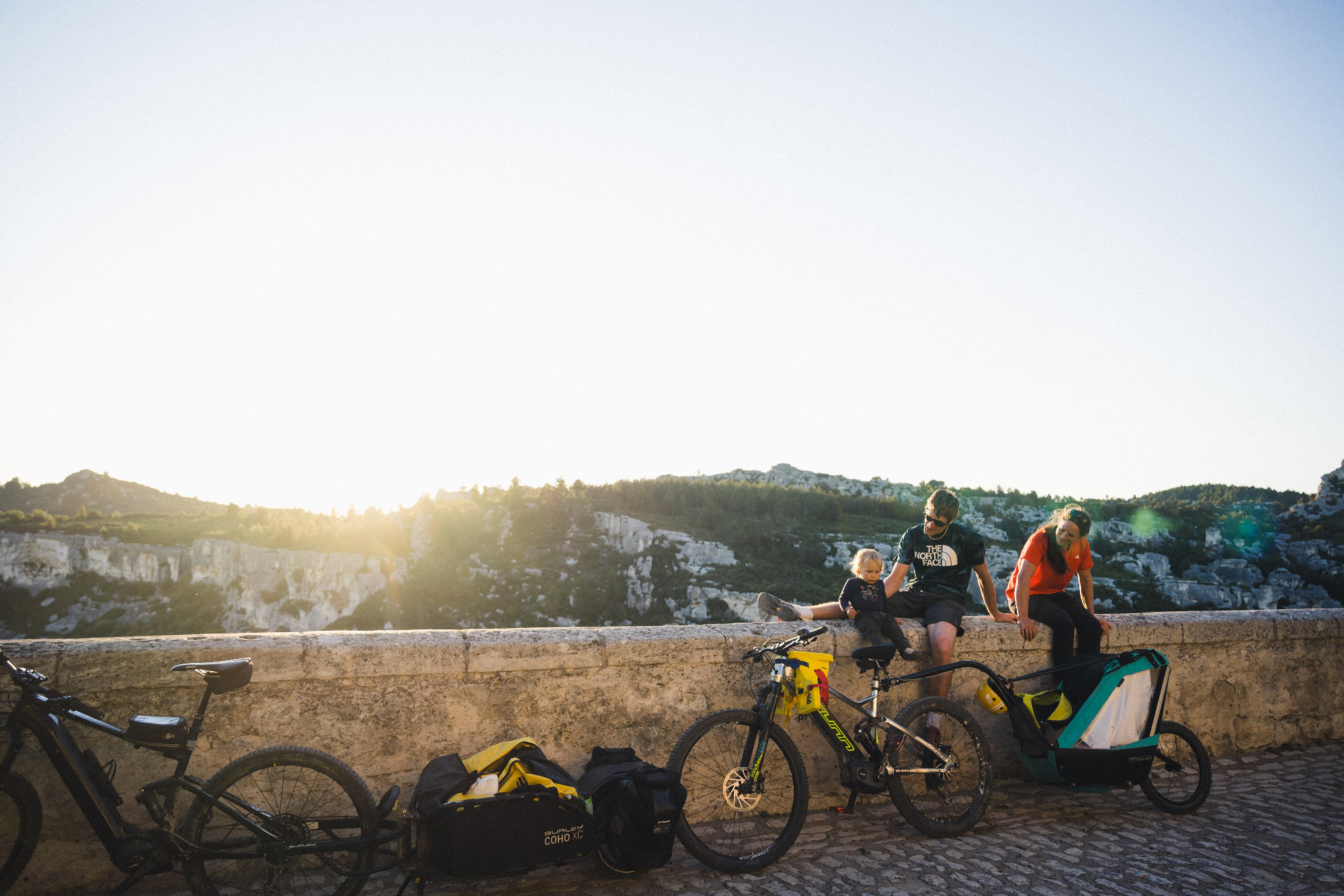 Microaventure VTT/ Escalade avec bébé