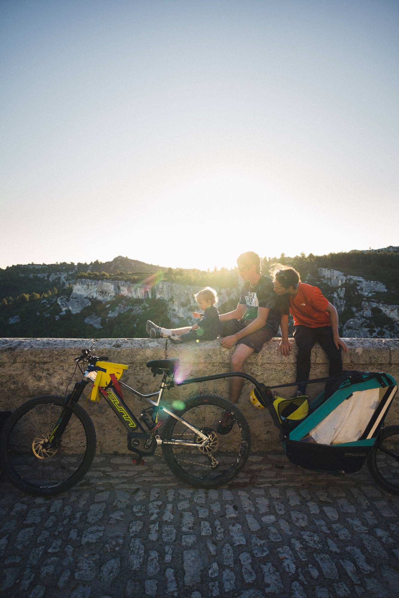 Microaventure VTT/ Escalade avec bébé