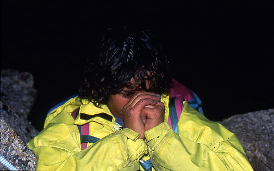 Catherine Destivelle, 1991- ouverture d'une nouvelle voie dans les Drus