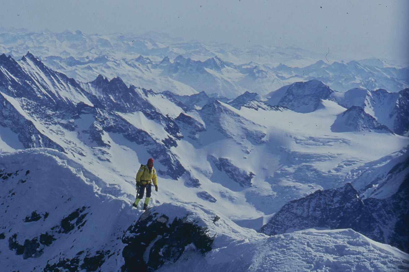 Catherine Destivelle, solo dans l'Eiger