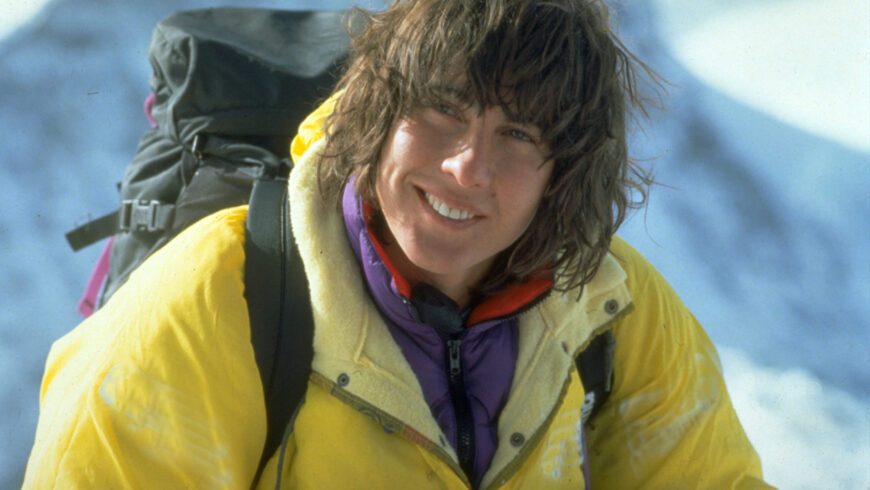Catherine Destivelle, solo dans l'Eiger