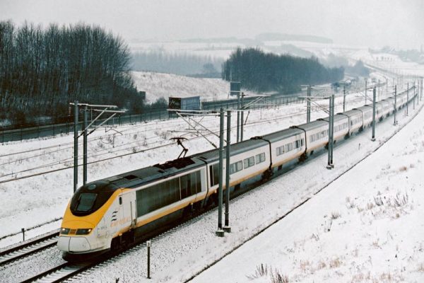 Eurostar in Snow