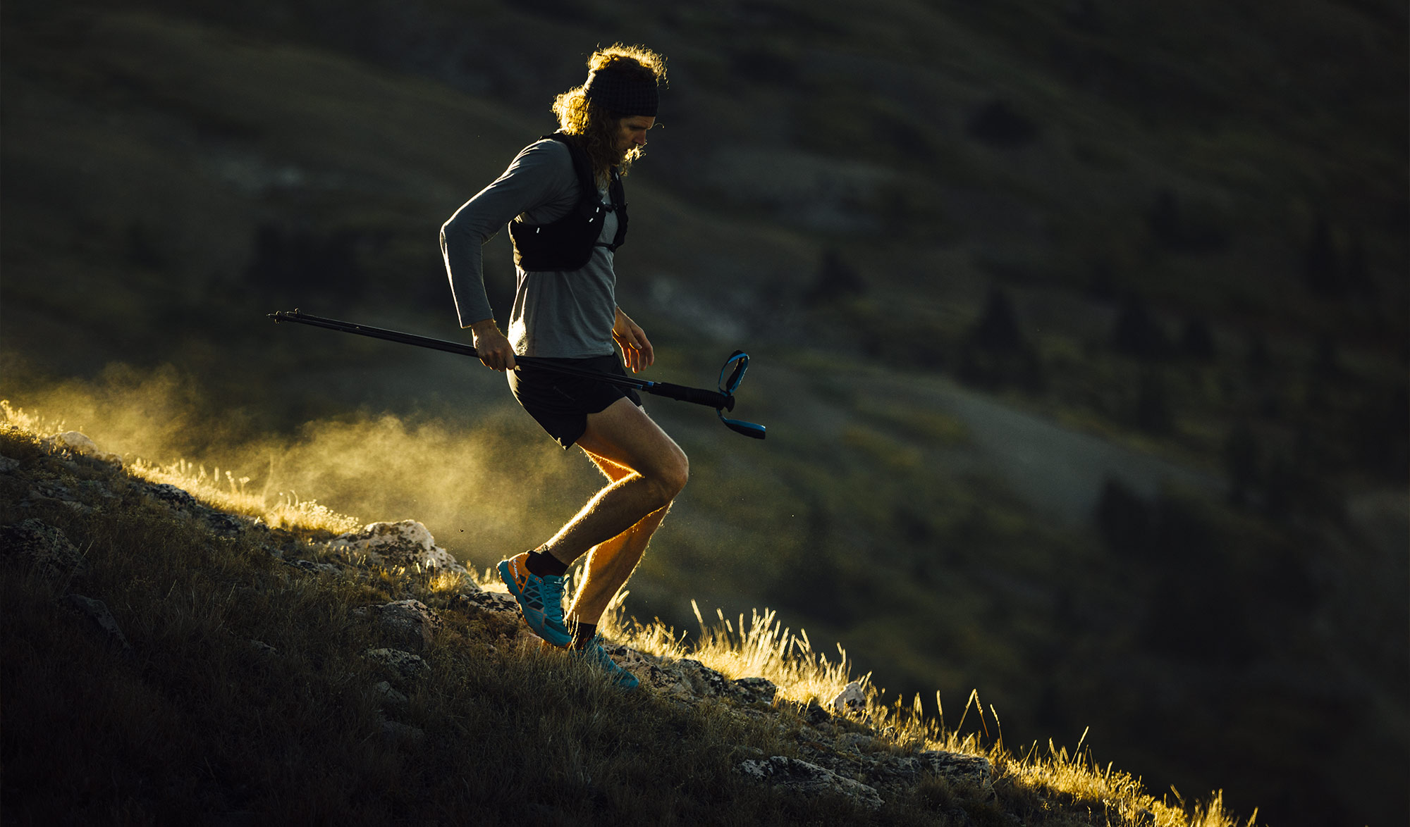 Joe Grant, trail runner minimaliste