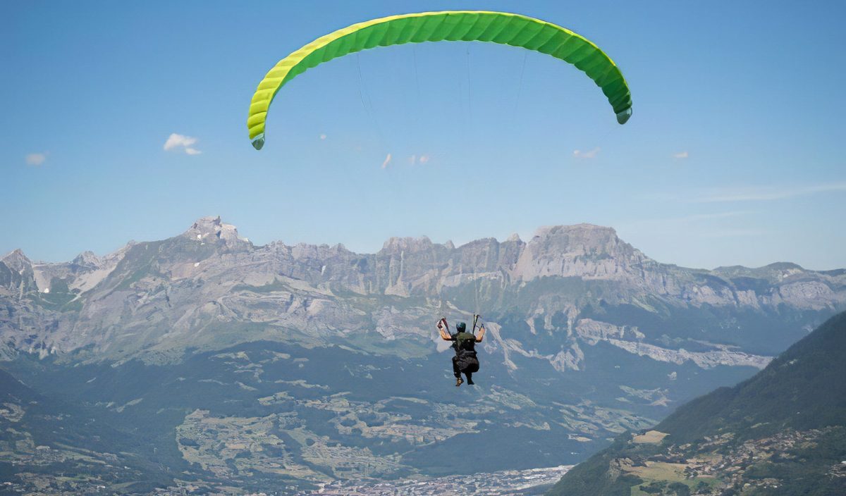 Nims Dai en parapente à Chamonix