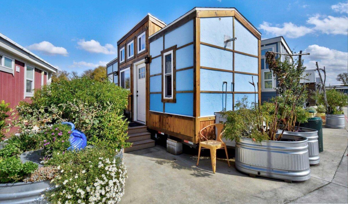Village de Tiny Houses pour les sans-abris