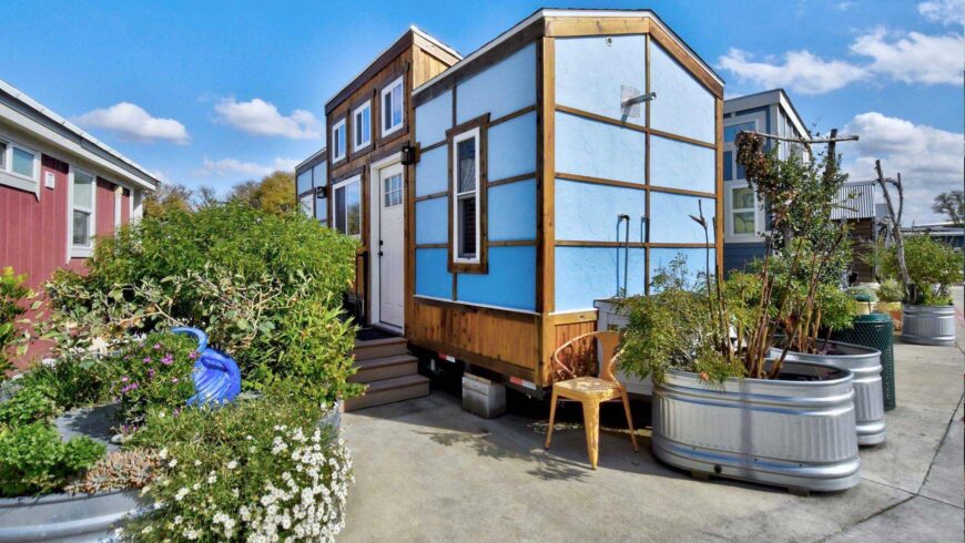 Village de Tiny Houses pour les sans-abris