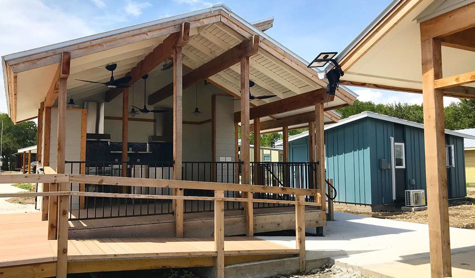 Village de Tiny Houses pour les sans-abris